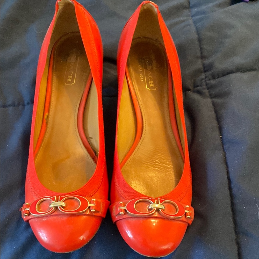 Coach Red Women's Shoes